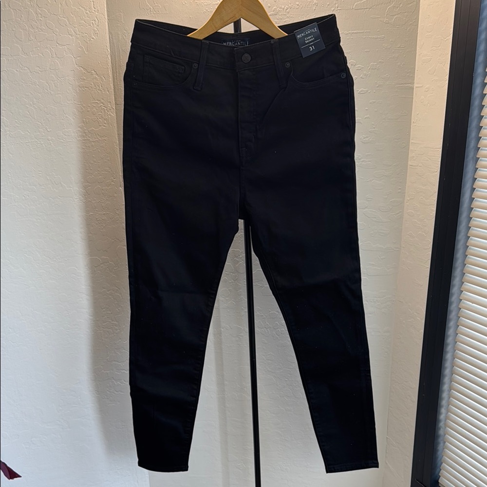 J. Crew Factory Women's Skinny Jeans - Black